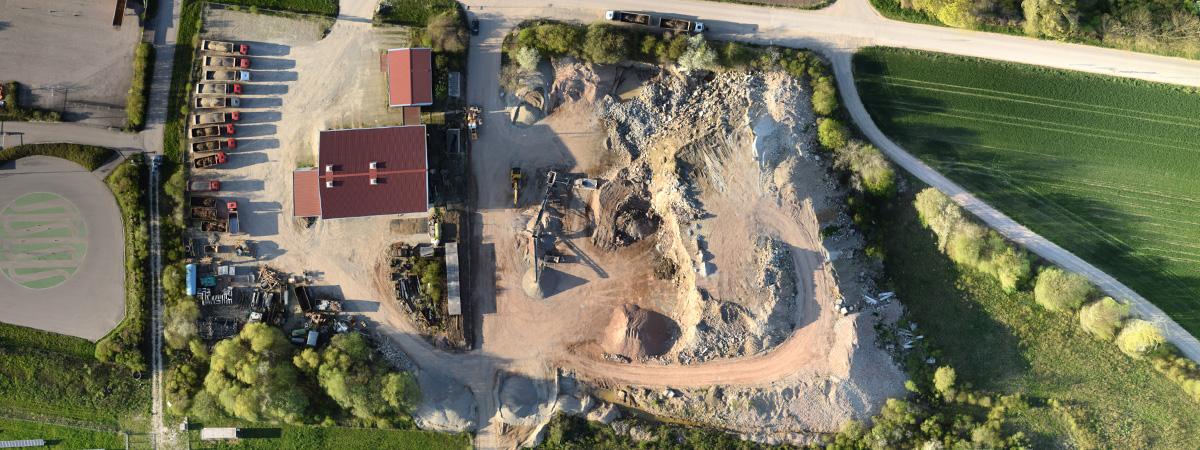 Orthophoto Schotterwerk