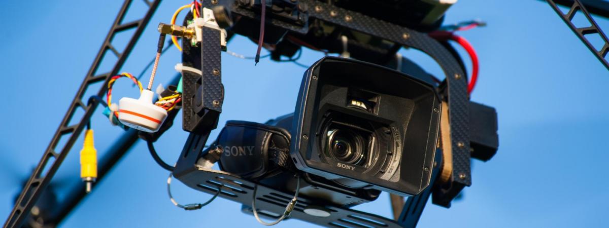 Videokamera am Copter