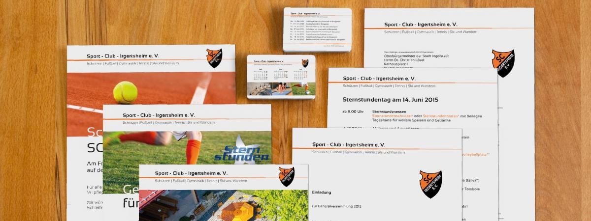 Corporate Identity des Sport - Club Irgertsheim